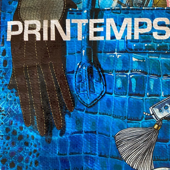 Printemps French Shopping Tote L’Accessoire Par Élodie Jarret Paris - Picture 4 of 10